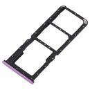 2 x SIM Card Tray + Micro SD Card Tray for OPPO A7x / F9 / F9 Pro / Realme 2 Pro(Purple)