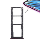 2 x SIM Card Tray + Micro SD Card Tray for OPPO A7x / F9 / F9 Pro / Realme 2 Pro(Red)