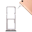 2 x SIM Card Tray + Micro SD Card Tray for OPPO A79(Black)
