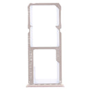 2 x SIM Card Tray + Micro SD Card Tray for OPPO A83(Rose Gold)