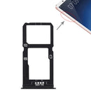 SIM Card Tray + SIM Card Tray / Micro SD Card Tray for Vivo X20(Black)