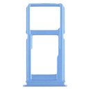 SIM Card Tray + SIM Card Tray / Micro SD Card Tray for Vivo X20(Blue)