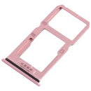 SIM Card Tray + SIM Card Tray / Micro SD Card Tray for Vivo X20(Rose Gold)