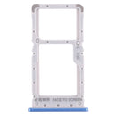 SIM Card Tray + SIM Card Tray / Micro SD Card Tray for Xiaomi Redmi Note 6 Pro (Blue)