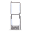 SIM Card Tray + SIM Card Tray / Micro SD Card Tray for Vivo Y37(Silver)