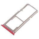 2 x SIM Card Tray + Micro SD Card Tray for OPPO A1(Red)