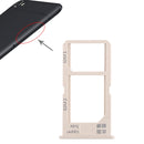 2 x SIM Card Tray for Vivo Y55(Gold)
