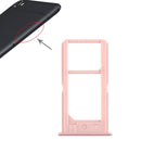 2 x SIM Card Tray for Vivo Y55(Rose Gold)