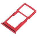 SIM Card Tray + SIM Card Tray / Micro SD Card Tray for Vivo X21i(Red)