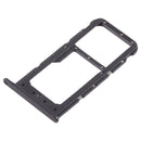 SIM Card Tray + SIM Card Tray / Micro SD Card Tray for Huawei Honor 9i (Black)