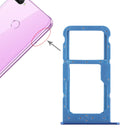 SIM Card Tray + SIM Card Tray / Micro SD Card Tray for Huawei Honor 9i (Blue)