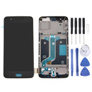 For OnePlus 5 LCD Screen and Digitizer Full Assembly with Frame(Black)