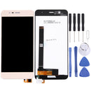 LCD Screen and Digitizer Full Assembly for Asus ZenFone 3 Max / ZC520TL / X008D (038 Version)(Gold)