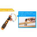 JAKEMY JM-6121 31 in 1 Professional Screwdriver Kit Disassemble Tool Screwdriver Set Multifunction for Electronics Home Tools Repairing