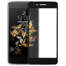 Front Screen Outer Glass Lens for LG K8 (2017) Aristo M210 MS210 M200N US215(Black)