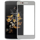Front Screen Outer Glass Lens for LG K8 (2017) Aristo M210 MS210 M200N US215(Grey)