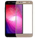 Front Screen Outer Glass Lens for LG X power2(Gold)