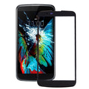 Front Screen Outer Glass Lens for LG K10 (Black)