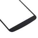 Front Screen Outer Glass Lens for LG K10 (Black)