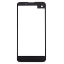 Front Screen Outer Glass Lens for LG X screen / K500 / K500N(Black)