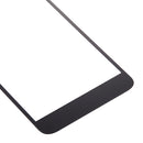 Front Screen Outer Glass Lens for LG X screen / K500 / K500N(Black)