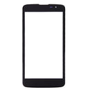 Front Screen Outer Glass Lens for LG K8 (Black)