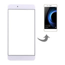 10 PCS for Huawei Honor V8 Front Screen Outer Glass Lens(White)