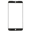 Front Screen Outer Glass Lens for Meizu 15(Black)