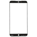 Front Screen Outer Glass Lens for Meizu 15 Plus(Black)