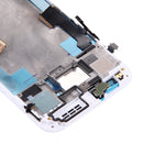 LCD Screen and Digitizer Full Assembly with Frame & Front Glass Lens Cover for HTC One M8 (Top+Bottom)(White)