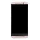 LCD Screen and Digitizer Full Assembly with Frame for HTC One M9 (Gold on Silver)