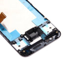 LCD Screen and Digitizer Full Assembly with Frame for HTC One M9 (Gold on Silver)