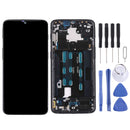 For OnePlus 6T Digitizer Full Assembly with Frame OEM LCD Screen (Black)
