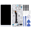LCD Screen and Digitizer Full Assembly with Frame for Xiaomi MI Mix 2S (White)