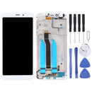 LCD Screen and Digitizer Full Assembly with Frame for Xiaomi Redmi 6A / Redmi 6 (White)