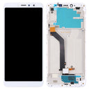 LCD Screen and Digitizer Full Assembly with Frame for Xiaomi Redmi S2 / Y2(White)