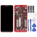 LCD Screen and Digitizer Full Assembly with Frame for Xiaomi Mi 8 Lite(Red)