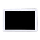 LCD Screen and Digitizer Full Assembly with Frame for Asus ZenPad 10 Z300C / Z300CG P023, Green Flex Cable Version(White)