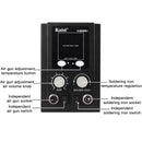 Kaisi 8586+ SMD Rework Soldering Station Hot Air Gun Soldering Station Repair Welding Set PCB Desoldering Tool, EU Plug