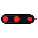 10 PCS Back Camera Lens for OnePlus 7 Pro (Black)