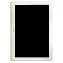 LCD Screen and Digitizer Full Assembly with Frame for Lenovo TAB4 Plus TB-X704 / TB-X704L(White)