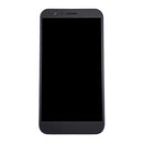 LCD Screen and Digitizer Full Assembly with Frame for LG Stylo 3 Plus / TP450 / MP450 (Black)