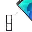 SIM Card Tray + SIM Card Tray + Micro SD Card Tray for Asus Zenfone 4 Selfie ZD553KL / ZB553KL(Baby Blue)
