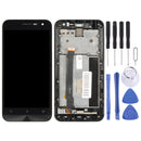 LCD Screen and Digitizer Full Assembly with Frame for Asus Zenfone 2 ZE500CL Z00D(Black)