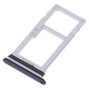 SIM Card Tray + SIM Card Tray / Micro SD Card Tray for LG G7 ThinQ G710 G710EM G710PM G710VMP G710ULM (Black)