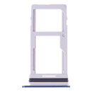 SIM Card Tray + SIM Card Tray / Micro SD Card Tray for LG G7 ThinQ G710 G710EM G710PM G710VMP G710ULM (Blue)