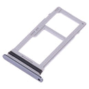 SIM Card Tray + SIM Card Tray / Micro SD Card Tray for LG G7 ThinQ G710 G710EM G710PM G710VMP G710ULM (Silver)