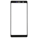 Front Screen Outer Glass Lens for Nokia 7 Plus / E9 Plus (Black)