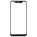Front Screen Outer Glass Lens for Nokia X5(Black)