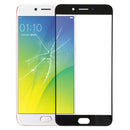 Front Screen Outer Glass Lens for OPPO R9s Plus(Black)